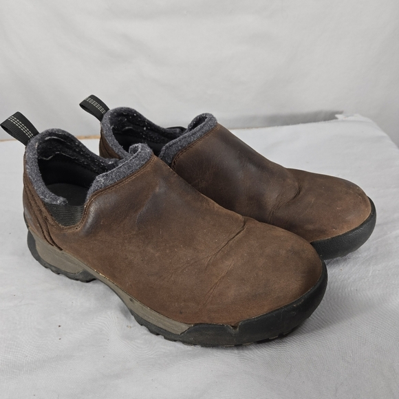 Sorel Mens Paxon Moc Waterproof Leather Slip On Sz 9 Outdoor Hiking Shoe - Picture 2 of 9